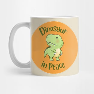 Dinosaur In Peace Mug